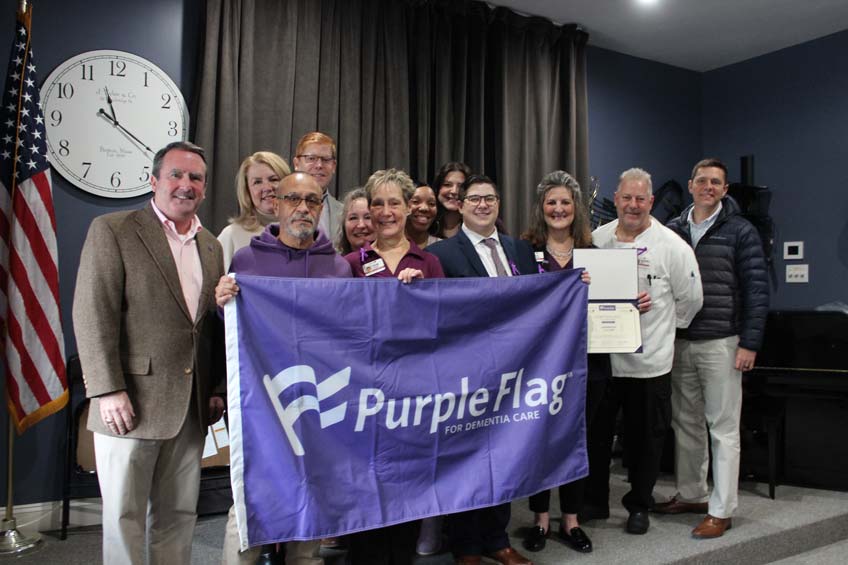 SLR gets the Purple Flag for Dementia Care accreditation.