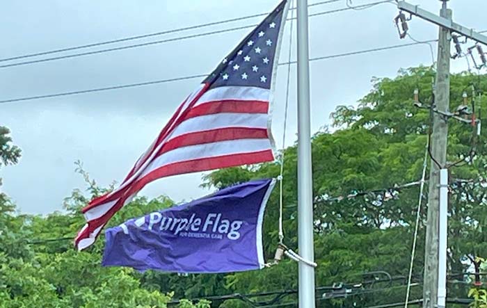 Norwalk Flag raising Event