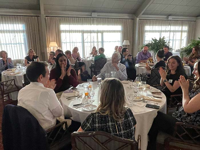 Purple Flag hosts thank you dinner.